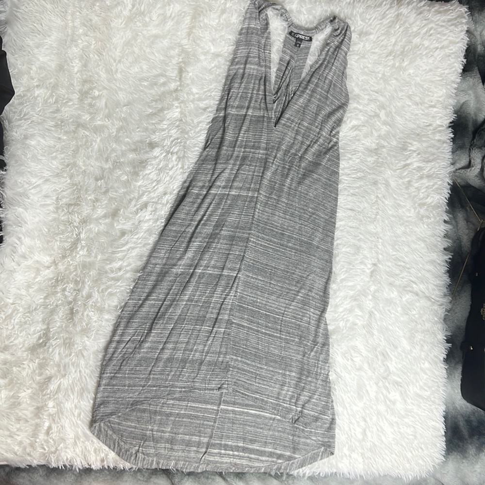 EXPRESS Tank Dress - Gray